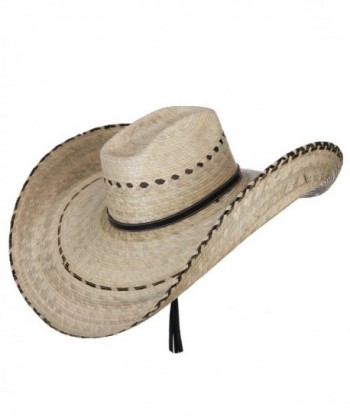 Solid Wing Mexican Style Straw in Men's Sun Hats