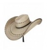 Solid Wing Mexican Style Straw in Men's Sun Hats