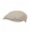 Broner 100% Cotton Ivy Cap Modified Scally Driver Hat Modern Design - Khaki - CY12DUKCLXR
