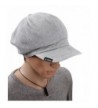Adjustable Cotton Octagonal Cap Solid Newsboy Hat Outdoor Unisex Painter Cap - Light Gray - CQ185LG8LUU