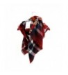 Womens Tartan Blanket Checked Pashmina