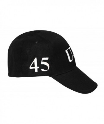 FITTED Trump Black Flex made in Men's Baseball Caps