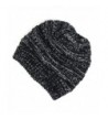 Ponytail Beanies Slouchy Crochet Skullies