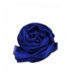 Elegant Large 100% SILK SATIN Shawl / Scarf / Wrap Wedding- Bridal- Bridesmaid- Cover Up - Royal Blue - CK186GZY3UX