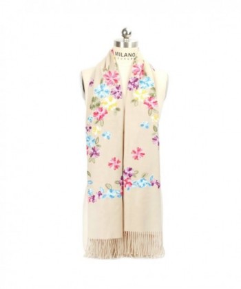 LOUISE FIONA Women Scarves Embroidery in Wraps & Pashminas