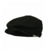 Big Men's Wool Blend Ivy Cap - Black (For Big Head) - CW11I66X0I1