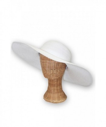 Tahiti - Women's Wide Brim Derby Sun Hat - CJ12ENXHEHD