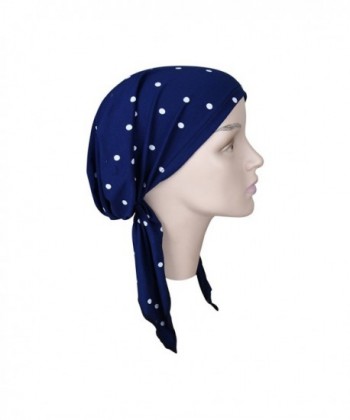 Polka Pre Tied Headscarves Cancer Headscarf