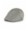 VOBOOM linen Flat Cap Cabbie Hat Gatsby Ivy Irish Hunting Newsboy - Dark Grey - CP1822MWO79