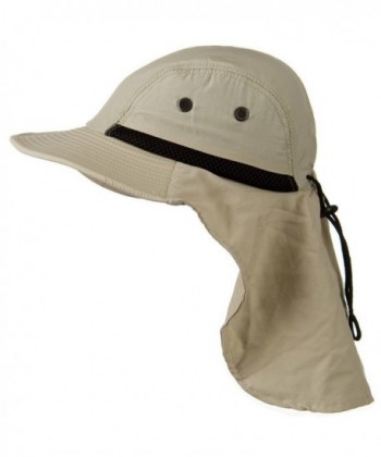 Stone Beige Outdoor Sun Flap in Women's Sun Hats