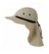 Stone Beige Outdoor Sun Flap in Women's Sun Hats