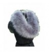 Winter Imitation fox fur bib Leather grass Scarves Fur collar Neck warm - gray-B - C4127GJKMA1
