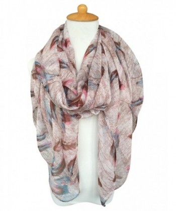 GERINLY Scarf Wrap Colorful Chocolate