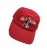 Love Basketball 3D Embroidered Baseball Cap Adjustable Dad Hat Snapback - Red - CN187O2DL6Y