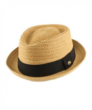 Summer Braid Fedora Upturn Hat
