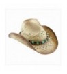 Western Cowboy Outback Hat Beaded in Men's Cowboy Hats
