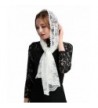 Leimandy Catholic Mantilla Veils for Mass Head Covering Lace Church Headscarf S06 - Ivory - C31853ZMTOD