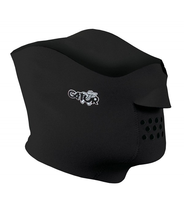 Gator Sports Fleece Lined Face Protector - Black - CU116FTJQWZ