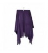 Ruana Acrylic One Size Women's Long Cape Shawl - Purple - C11808Z06S8