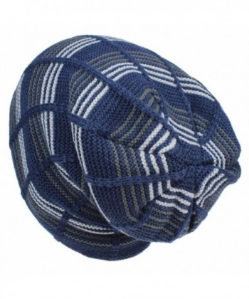 JAKY Global Beanie Stripe Navy in Men's Skullies & Beanies