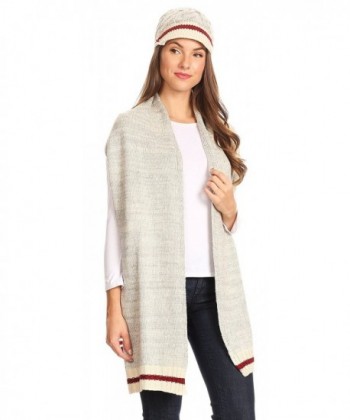 Sakkas 1756 Unisex Heather stripes in Cold Weather Scarves & Wraps