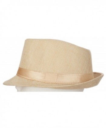 DRY77 Plain Solid Color Fedora