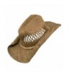 Straw Cowboy Hat Natural W35S16A Natural in Men's Cowboy Hats