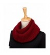 YCHY Knitted Infinity Scarves Purplish