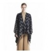 KAISIN Women's Soft Plaid Scarf Large Lattice Fashion Scarves Warmer Blanket Wrap Shawl - Blue - CW187INTYU4