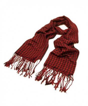 Premium Houndstooth Scarf Silk Different