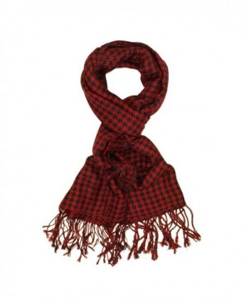 Premium Houndstooth Scarf Silk Different in Fashion Scarves