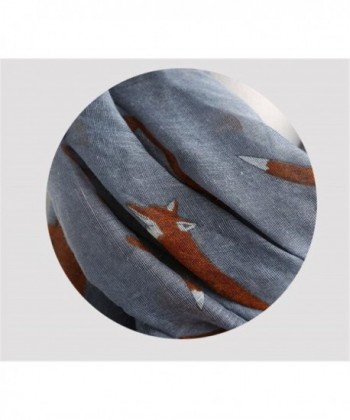 Womens Cartoon Pattern Lightweight Scarves