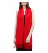 Super Soft Cashmere Blanket Scarf with Tassel Red Warm Shawl Gift Valentine's Day - Red - C01879IQT4W