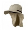 Mesh Sun Protection Flap Hat - Sand W14S42F - CH110A3WA91