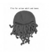 GIANCOMICS Tentacle Octopus Beanie Crochet in Men's Skullies & Beanies