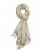 Achillea Vintage Jacquard Pashmina Champagne