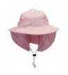 Lenikis Unisex Outdoor Activities UV Protecting Sun Hats With Neck Flap - .Pink - C61262B7YPL