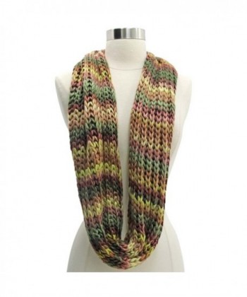 Brown Ombre Chunky Infinity Scarf in Cold Weather Scarves & Wraps
