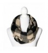 Caramel & Black Buffalo Infinity Scarf Funky Monkey Fashion Warm Cozy Scarves - CJ1874ZSOIC