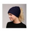 MIRMARU Womens Season Adjusted Ponytail in Women's Skullies & Beanies