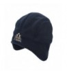 Flammi Men/Women's Fleece Earflap Hat Beanie - Dark Blue - CI12MSKCOZP