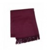 David & Young Softer Than Cashmere Blanket Scarf - Wine - CQ12MAX65MQ