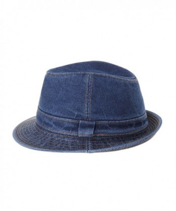 WITHMOONS Fedora Stitch Washed DW6646