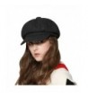 Womens Newsboy Hat Beret Cap Visor Hats for Ladies Wool Newsboy Beret Cap - Dark Gray - CA1879DX4K5