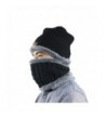 Beanie Hat Scarf Set Thick Knit Hat Warm Fleece Lined Scarf Winter Hats Snow Ski Skull Cap for Men Women - CA187WKQW80