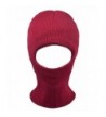 SUNNYTREE Cold Weather Masks Windproof Knit Balaclava Warm Outdoor Beanie Men's Ski Mask - Red - CY186AMCWX7