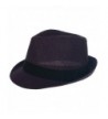 DRY77 Mens Womens Straw Summer Short Brim Fedora Hat Trilby Beach Gangster Hot - Purple - CT11LXUMCF9