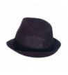 DRY77 Plain Light Fedora Purple in Women's Fedoras