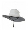 UPF 50+ Wide Brim Talson Bucket Hat - White - C1127KEB3QZ