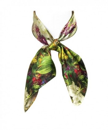 Allydrew Charmeuse Neckerchief Scarves Romance in Fashion Scarves